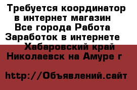 Требуется координатор в интернет-магазин - Все города Работа » Заработок в интернете   . Хабаровский край,Николаевск-на-Амуре г.